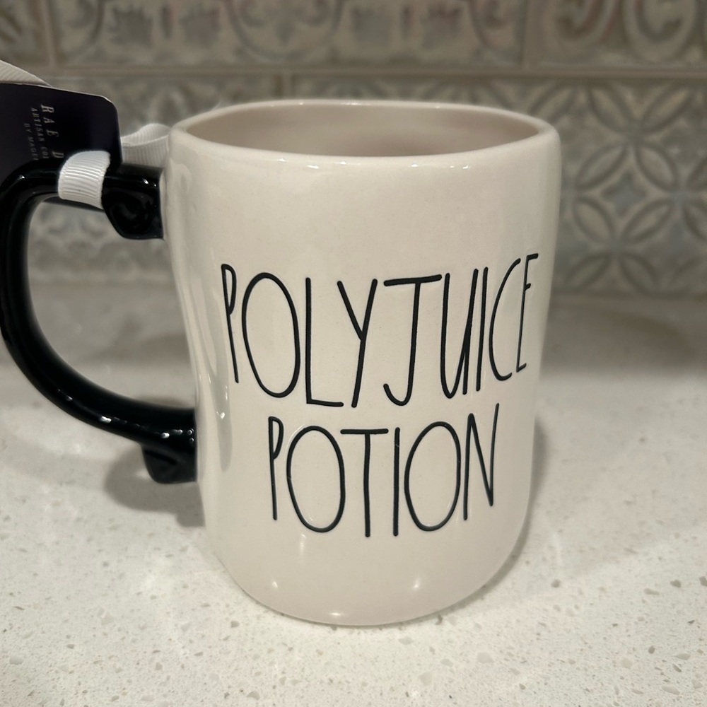 Rae Dunn Harry Potter Mug Polyjuice Potion Double Sided
